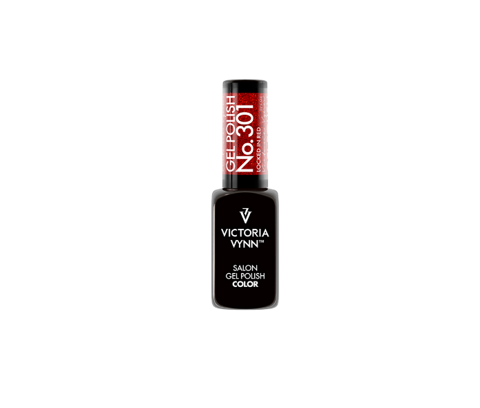 Gel Polish - 301 Locked in Red 8ml