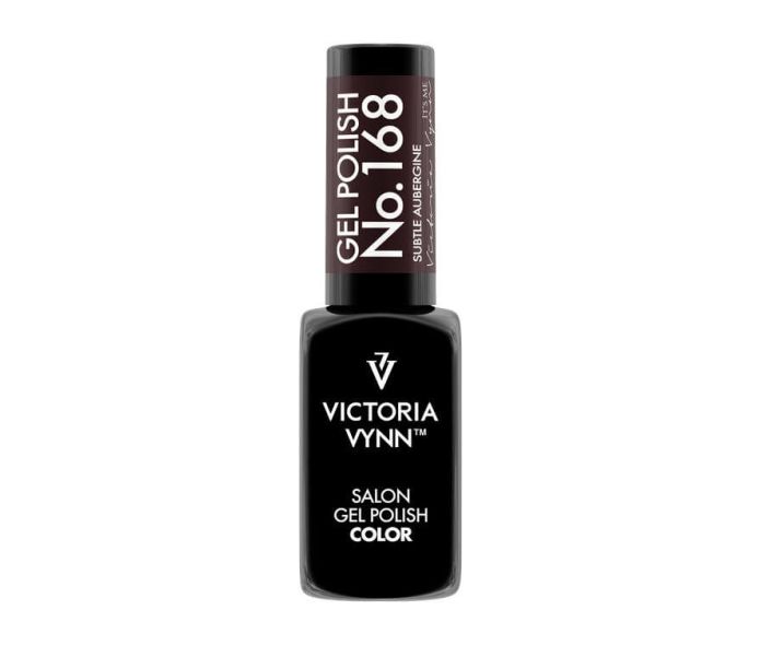 GEL POLISH COLOR NO. 168 SUBTLE AUBERGINE - Victoria Vynn
