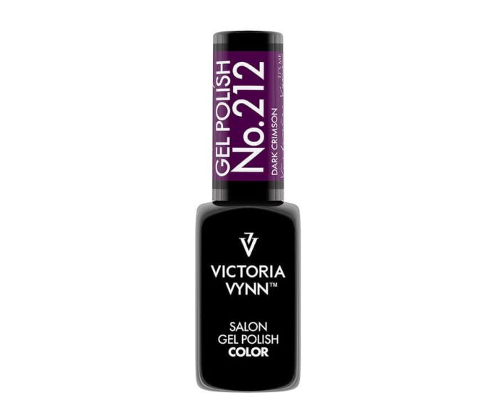 GEL POLISH COLOR NO. 212 DARK CRIMSON - Victoria Vynn