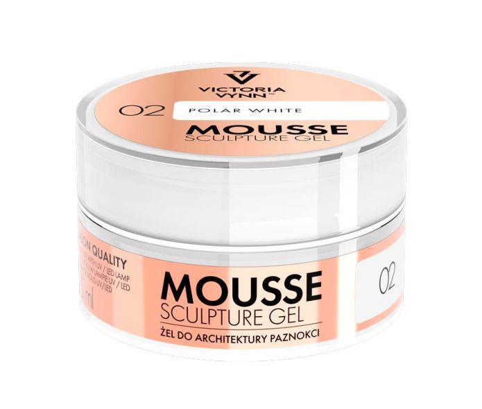 Mousse Sculpture Gel - 02 Polar white