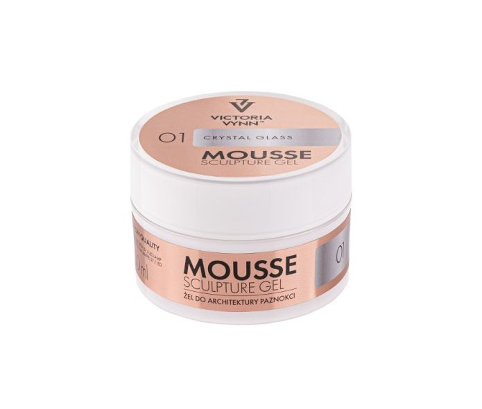 01 Mousse Sculpture Gel 50 ml  Crystal Glass - Victoria Vynn