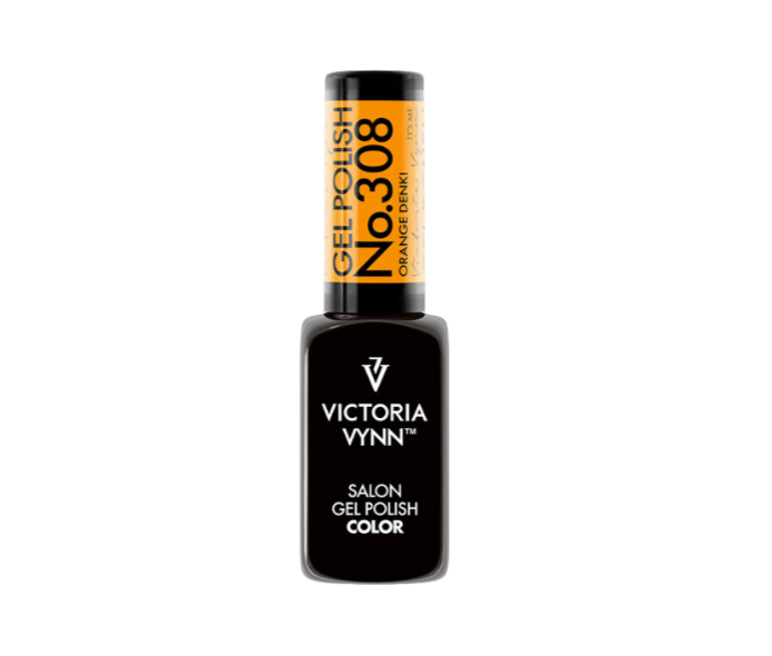 Gel Polish - 308 Orange Denki