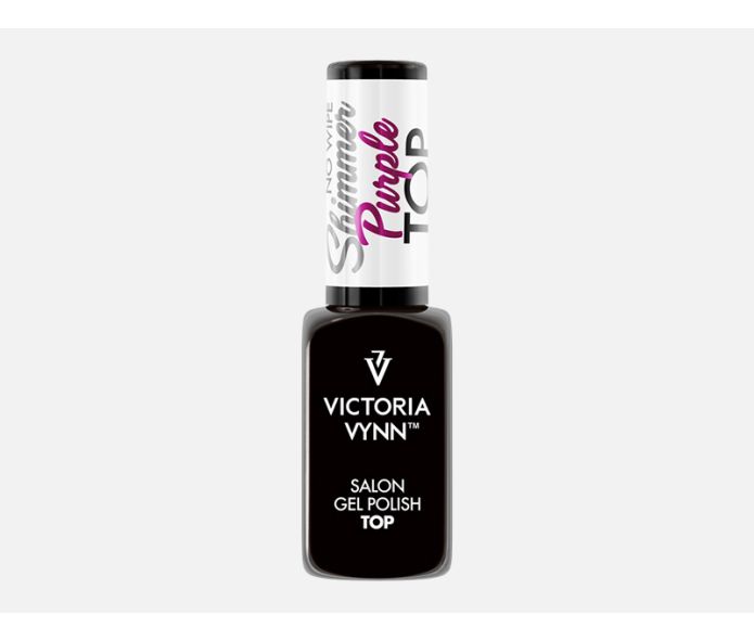 Gel Polish - Top Purple No Wipe