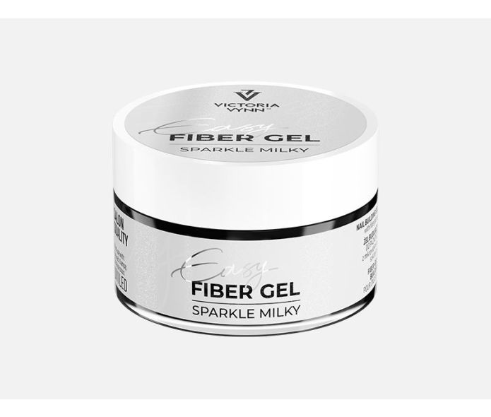 Easy Fiber Gel Sparkle Milky 