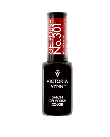 GEL POLISH 301 Locked in Red Hybrid nail polish 8ml - Victoria Vynn