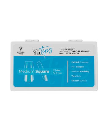 Soft Gel Tips Medium Square
