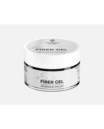 Easy Fiber Gel Sparkle Milky 